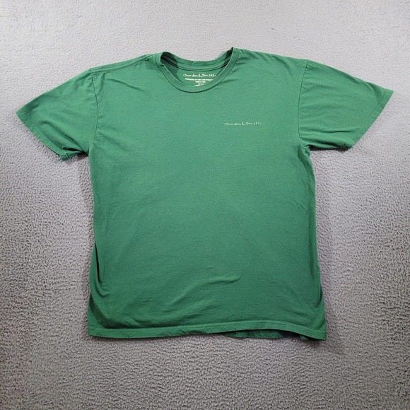 Gordon Smith Shirt‎ Mens Large Green Scorpions Seaside Cantina Surfer Beach Bum - Picture 1 of 10